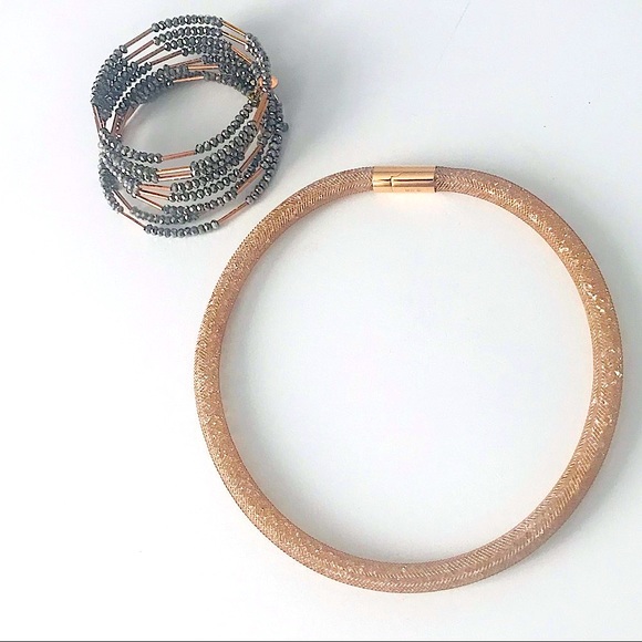 SWAROVSKI | Stardust Bracelet/choker | Stella & Dot - Picture 1 of 13